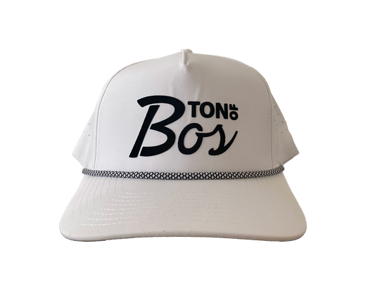 The BOS Performance Hat White