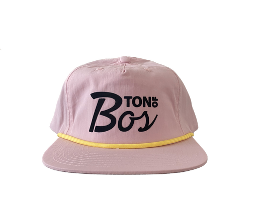 The BOS Nylon Hat Pink