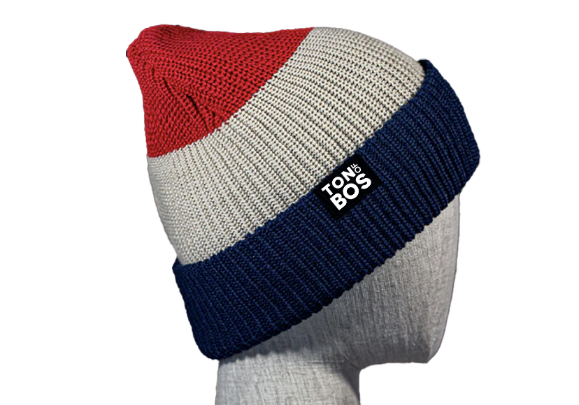 The BOS Tri Knit Beanie