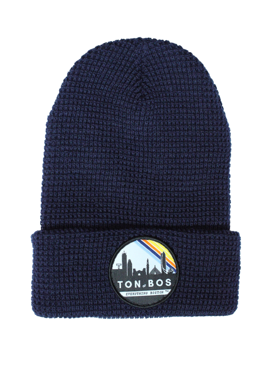 The Hub Cityscape Waffle Beanie