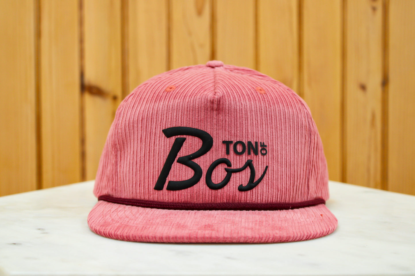 The BOS Corduroy Hat Scarlet