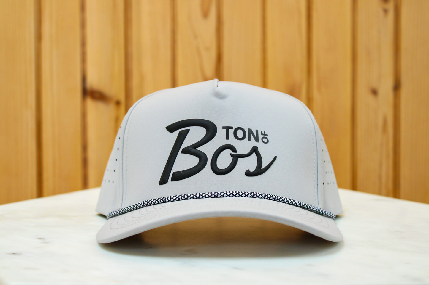 The BOS Performance Hat Gray