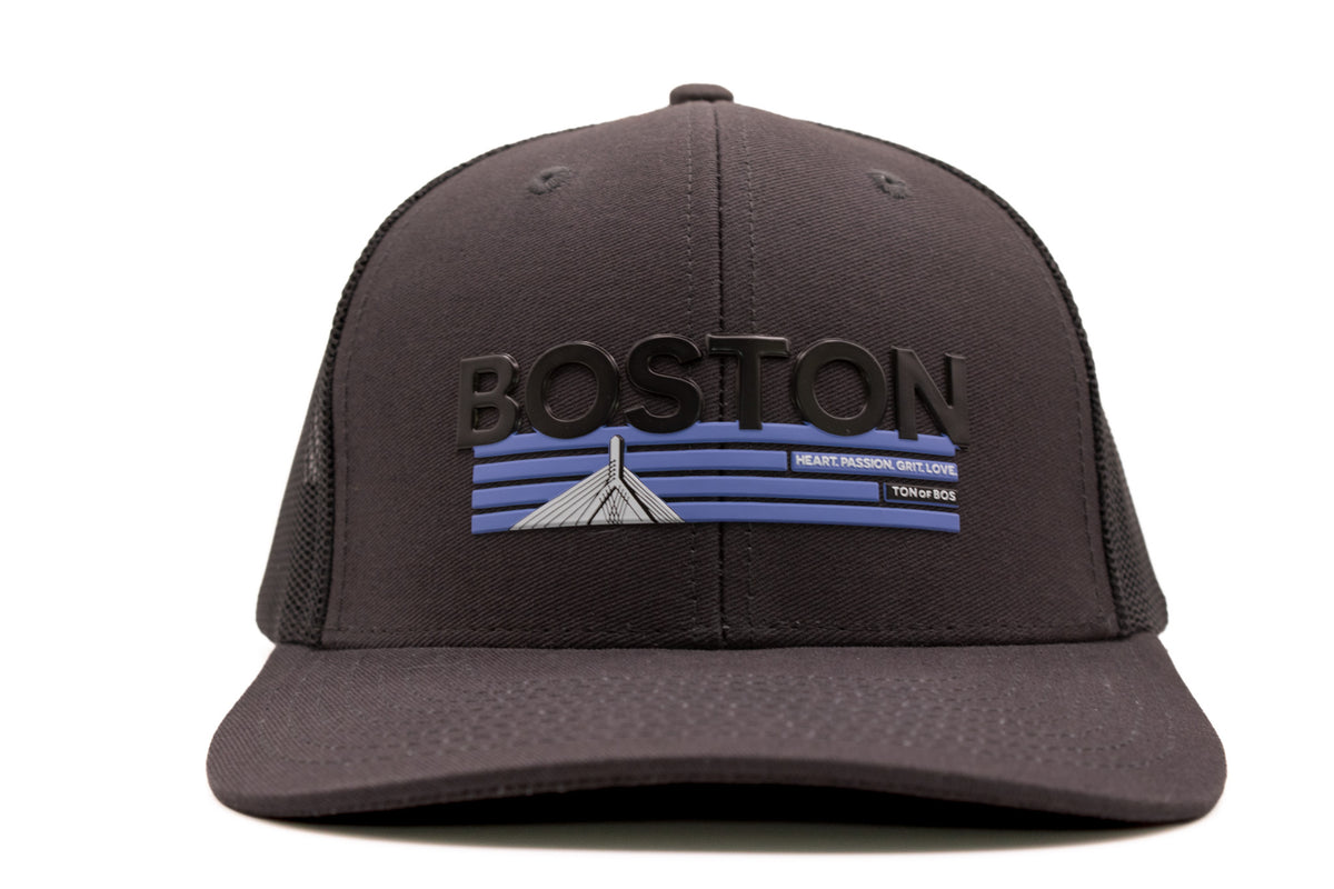 The Coastal New School Trucker Hat Black