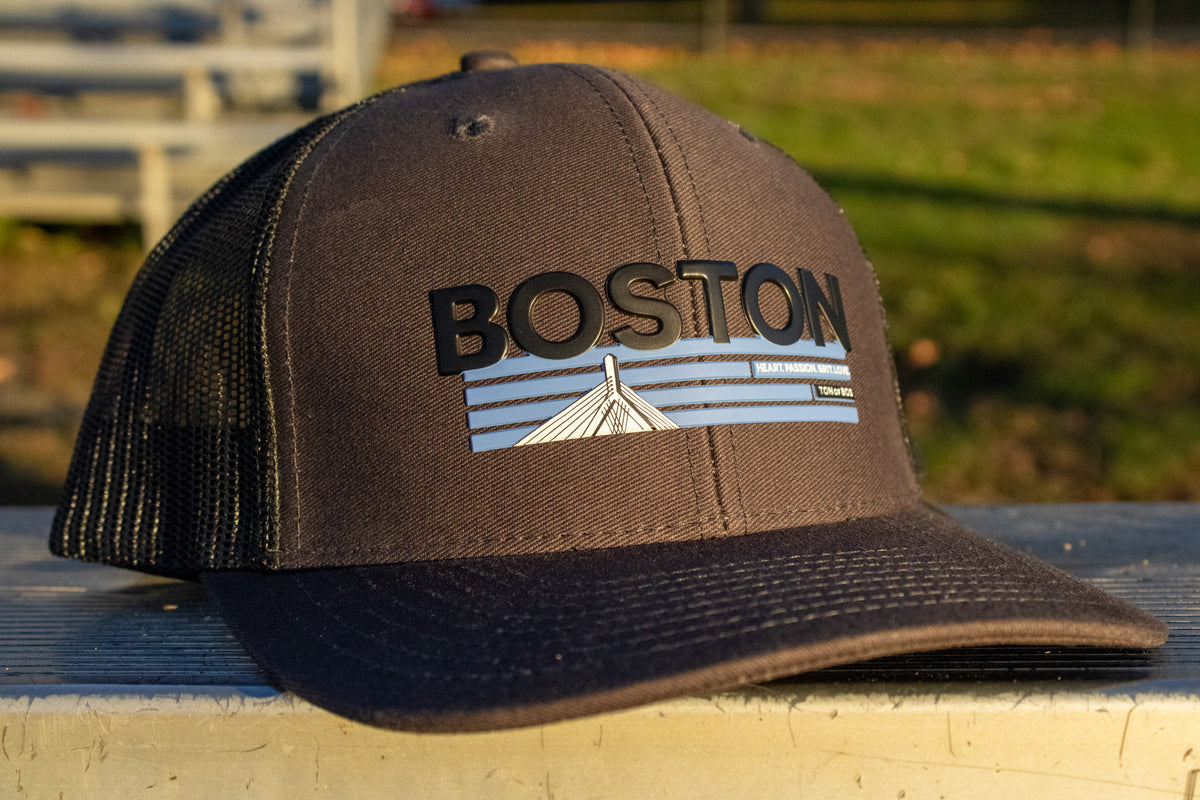 The Coastal New School Trucker Hat Black