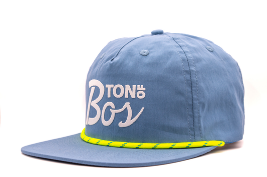 The BOS Nylon Hat Marine Blue