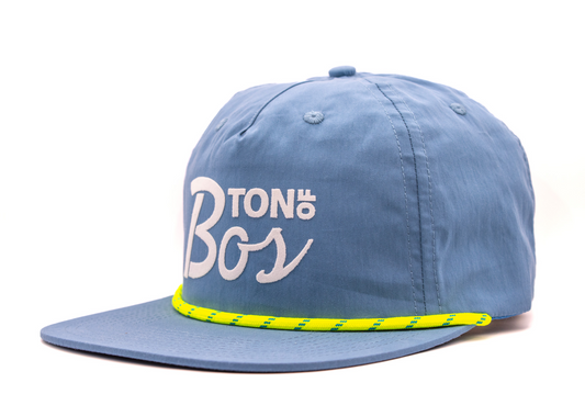 The BOS Nylon Hat Marine Blue