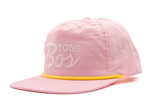 The BOS Nylon Hat Pink