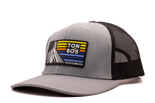 The Zakim New School Trucker Hat Gray/Black
